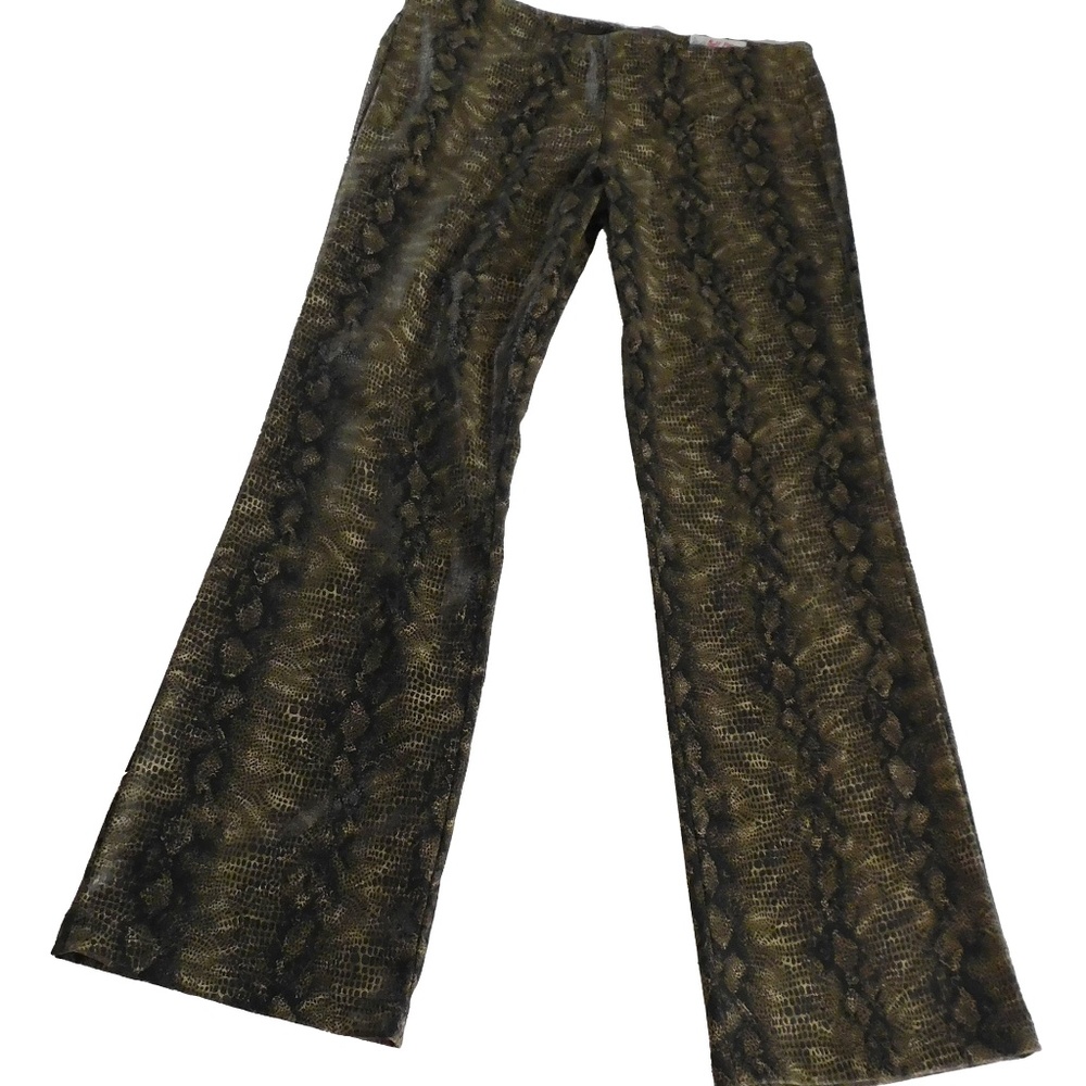 Vintage Self Esteem Snake Skin Pattern Slack Pants